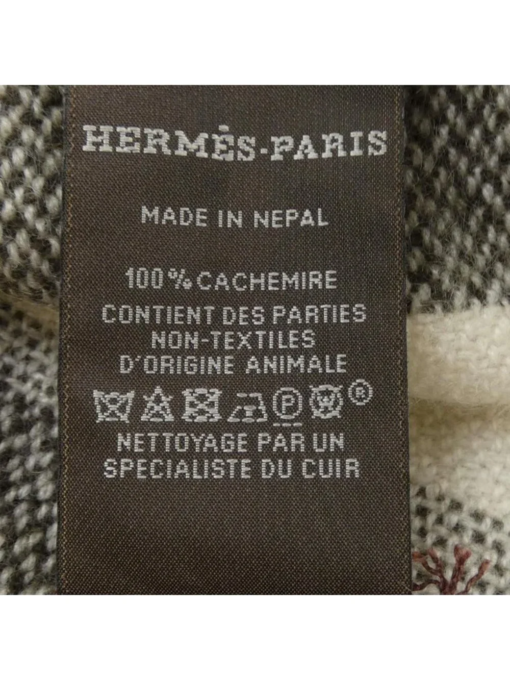 Hermes Scarf White